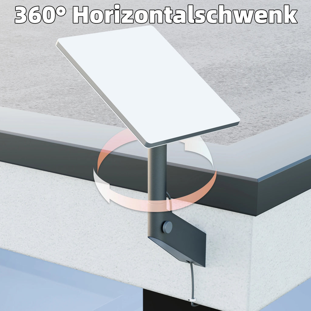 Starlink Mini Wall Mount Rustproof & Weatherproof Adjustable Wall/Roof/Pole Mounting Kit 360 Adjustable Starlink Mini Bracket