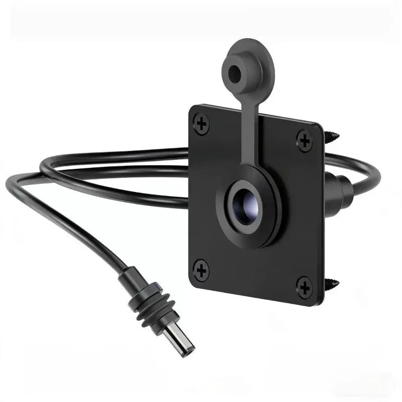 Waterproof Wall Socket Passthrough for Starlink Mini DC 5.5*2.1 Female Power Connector Port for RV Campervan Battery Box Outlet